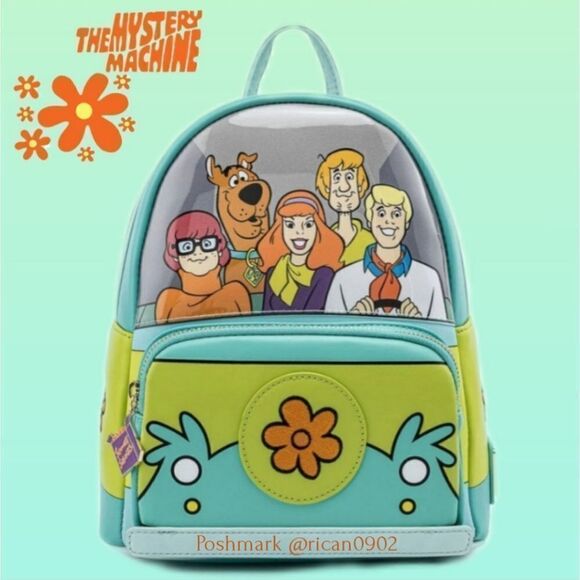 Loungefly Handbags - Loungefly Scooby Doo Mystery Machine Mini Backpack